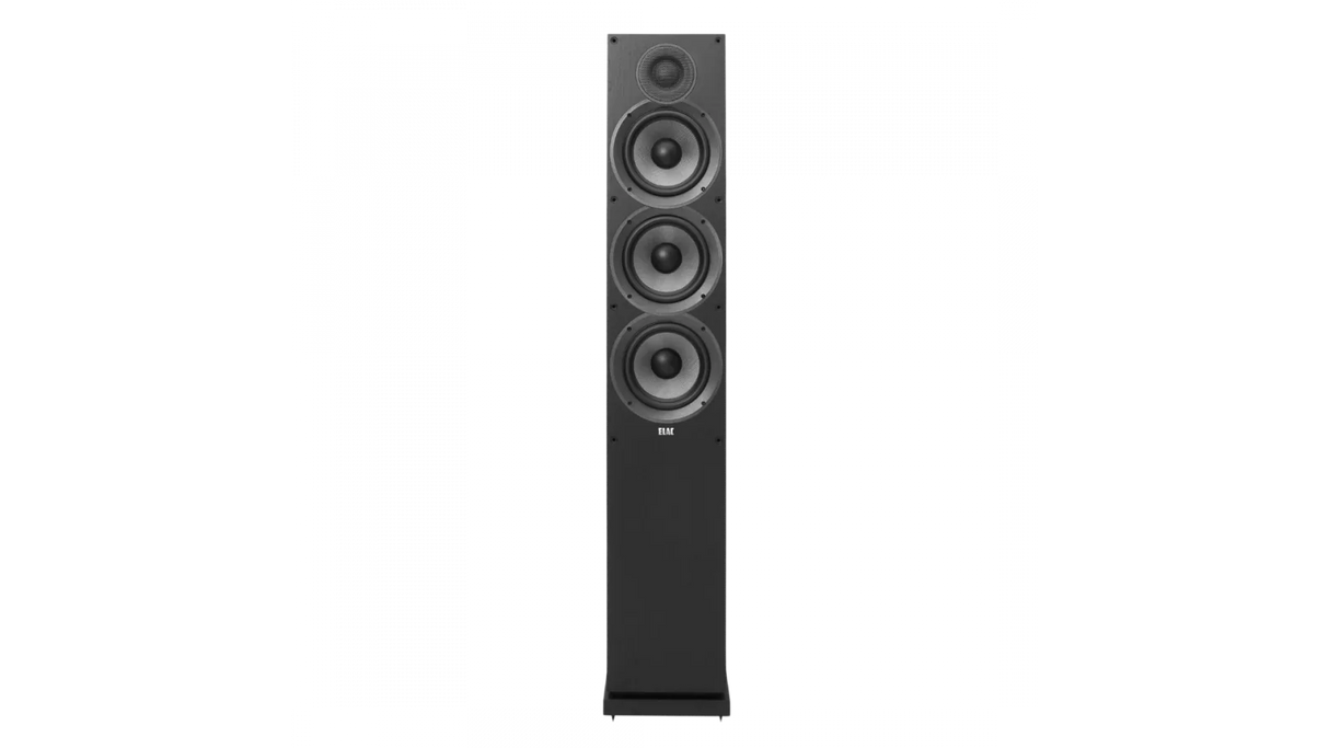 Elac 6.5"  Debut 2.0 F5.2 Floorstanding Speaker - Black, Each
