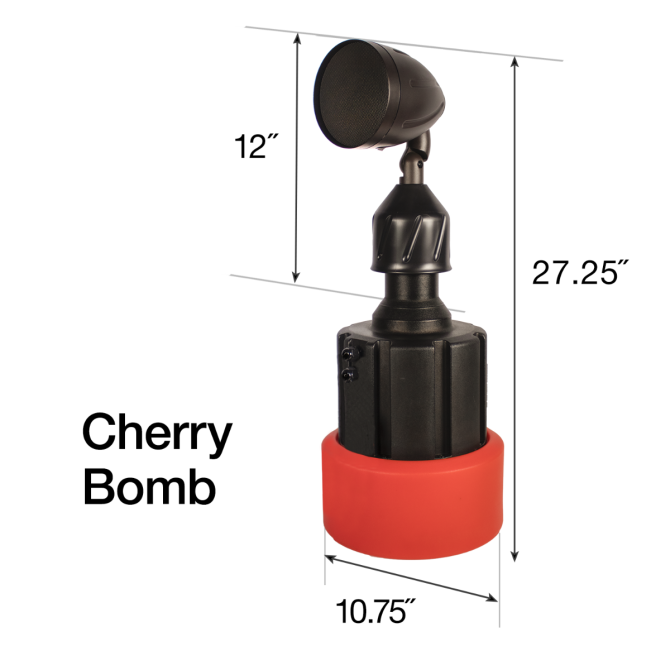 Rockustics CB5 Demo Kit Cherry Bomb Demo, DEALER DEMOS ONLY.