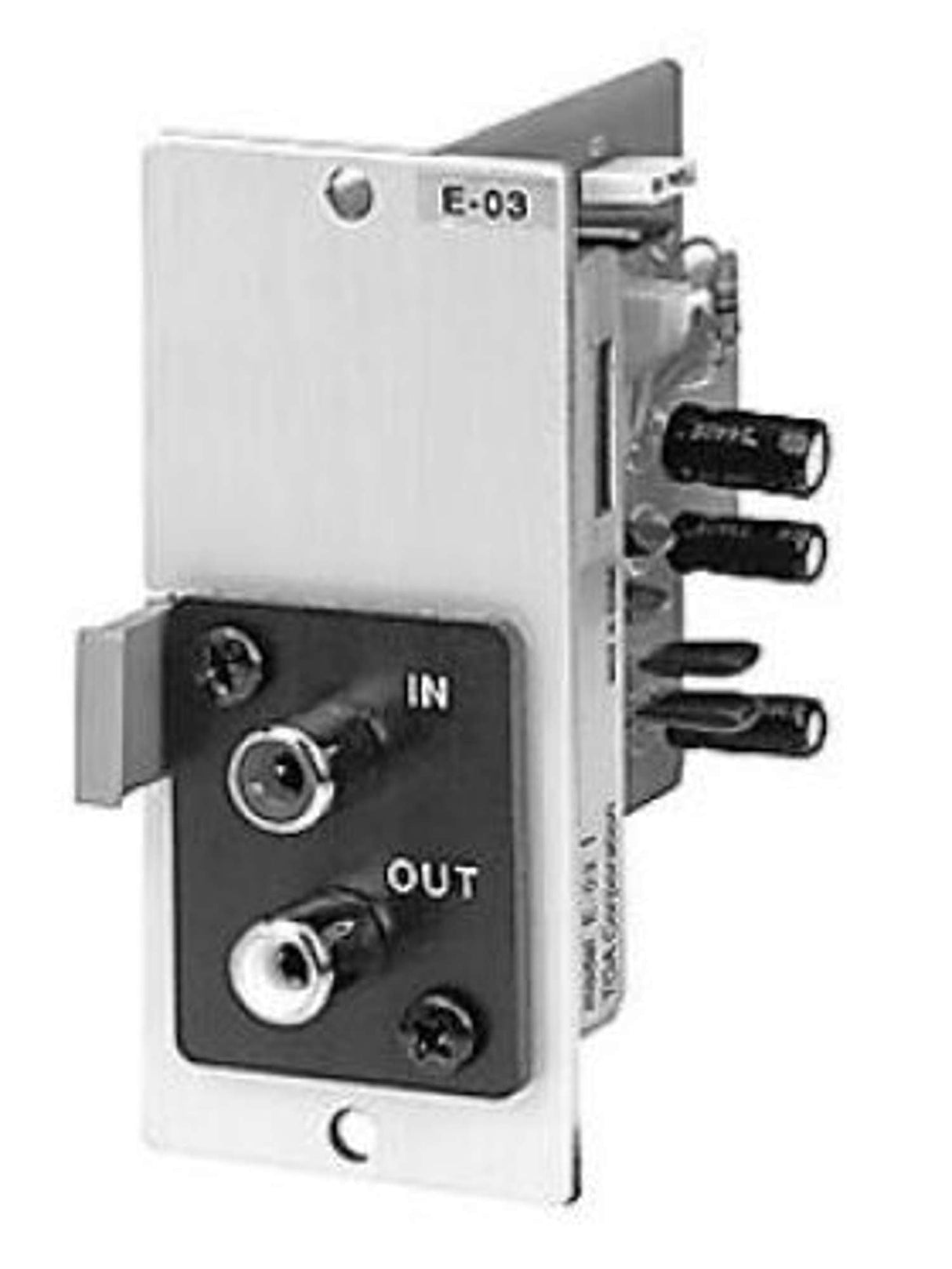 TOA E-03R Processor Module for F-122Cu Speakers Dual RCA Jacks