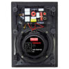 Earthquake EWS600 6" IN-WALL SPEAKERS, 12 dB XOVER, +/- 3dB switches (B/T)-PER PAIR