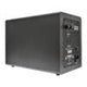 Earthquake FF-6.5 6.5" POWERED SUB., Transmission Line box , Rounded Edges, FRONT PORT, BLACK ASH -PER EACH