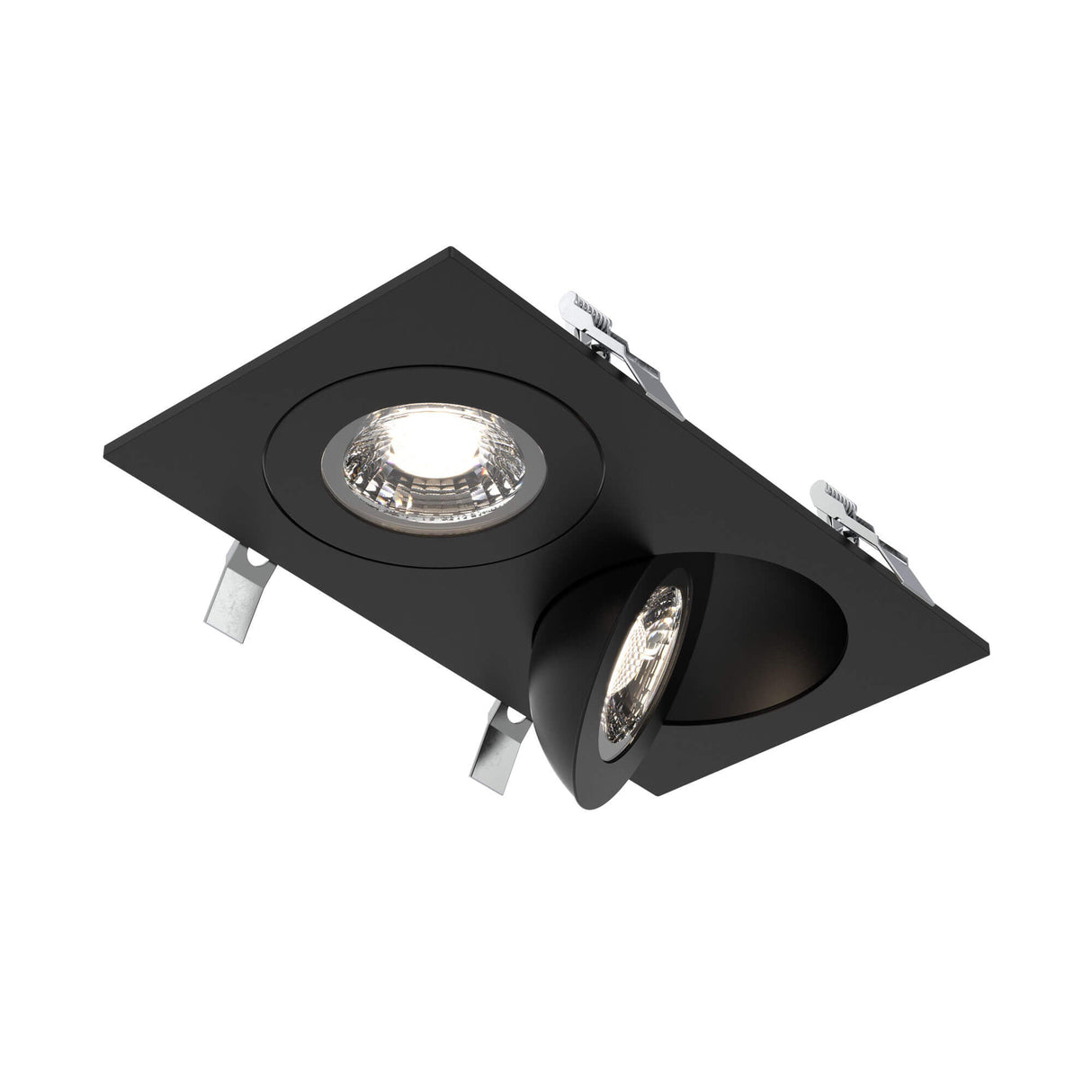 DALS FGM4-CC-DUO-V-BK Double FGM4 Recessed CCT - universal 120V-347V, 0-10V dimming