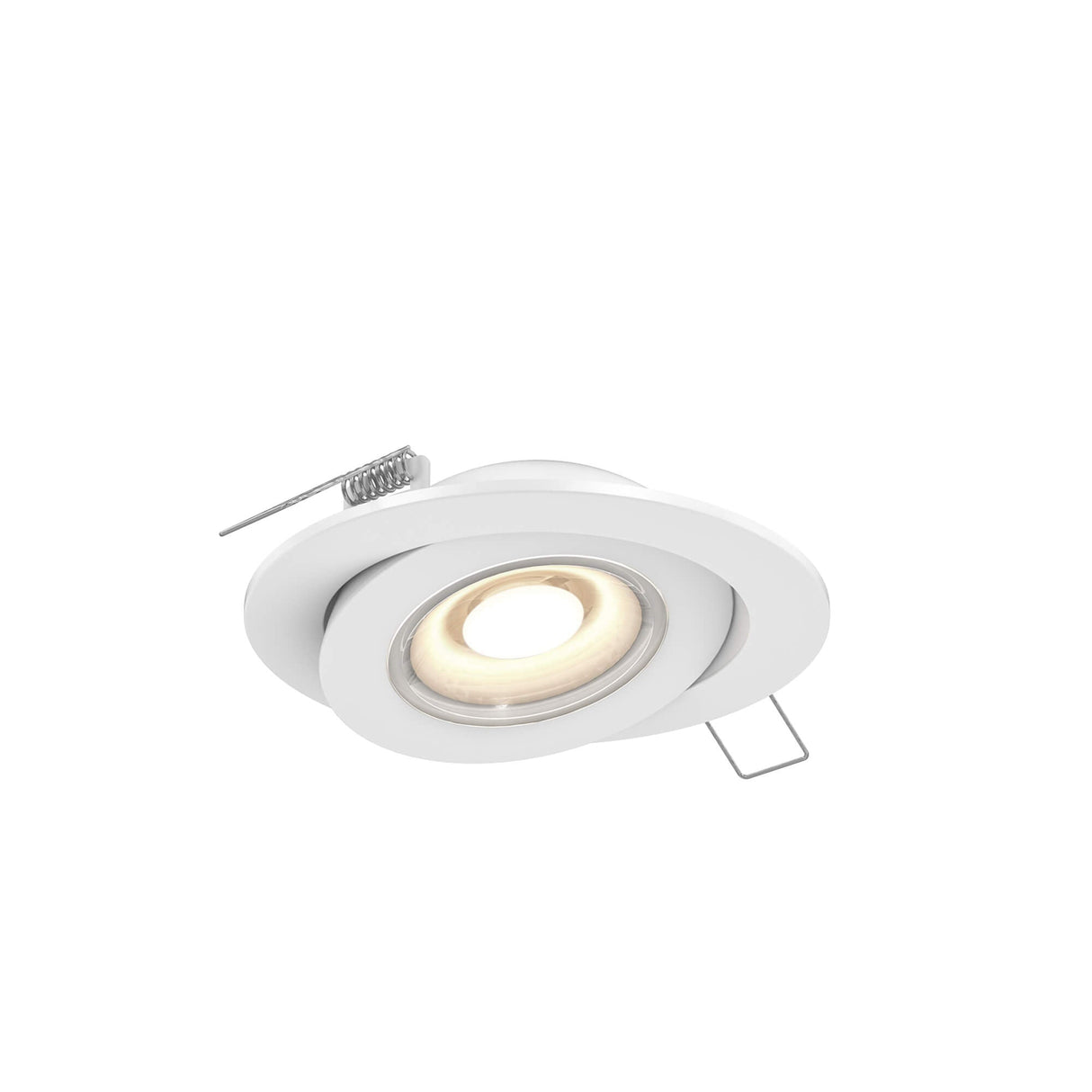 DALS FGM6-CC-V-WH Multi CCT Flat LED Recessed Gimbal - universal 120V-347V, 0-10V dimming