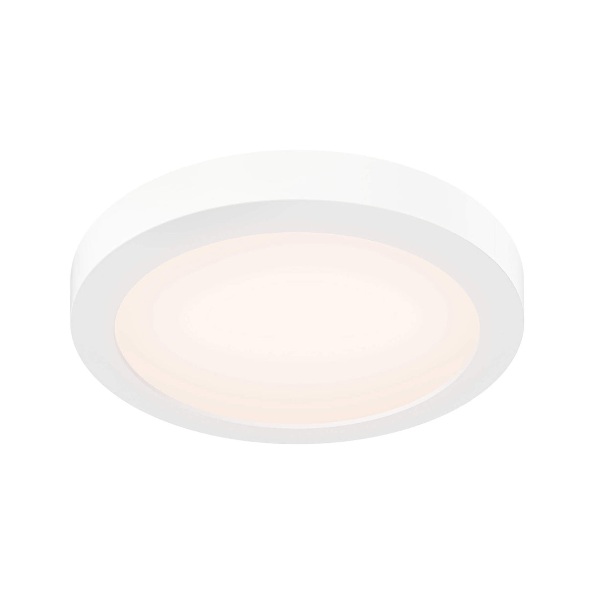 DALS FMP09-CC-WH Plastic Flush Mount, 5CCT