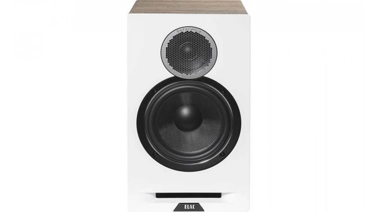 Elac 6.5"Debut Reference Bookshelf Speaker - Oak/White, Pair