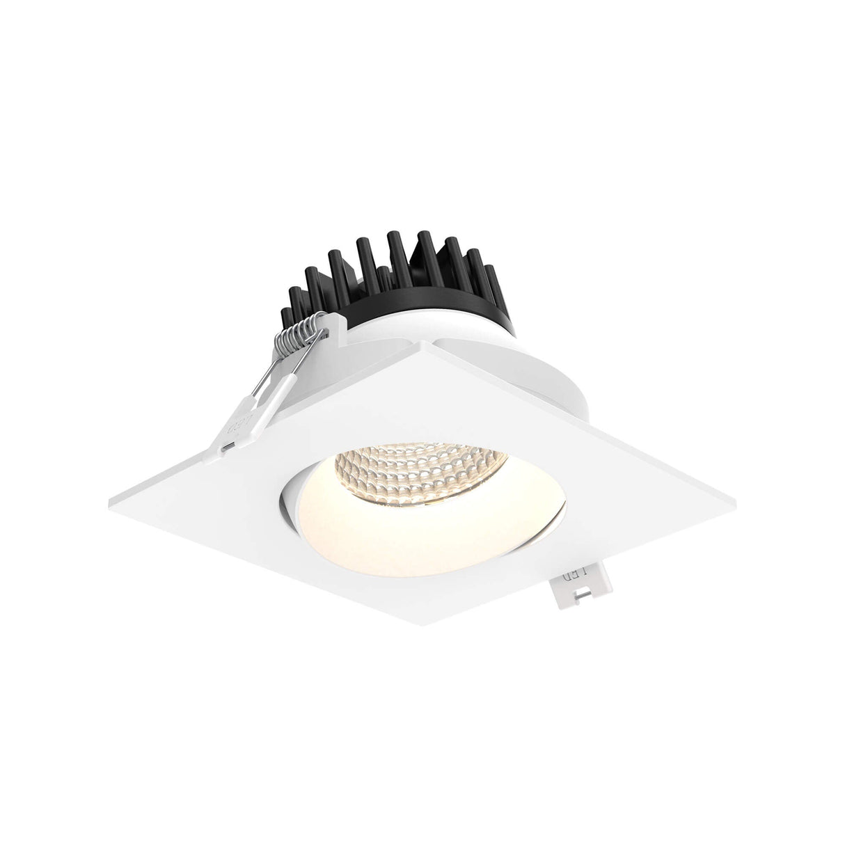 DALS GBR35SQ-CC-V-WH 3.5" Gimbal recessed Square 5CCT - universal 120V-347V, 0-10V dimming