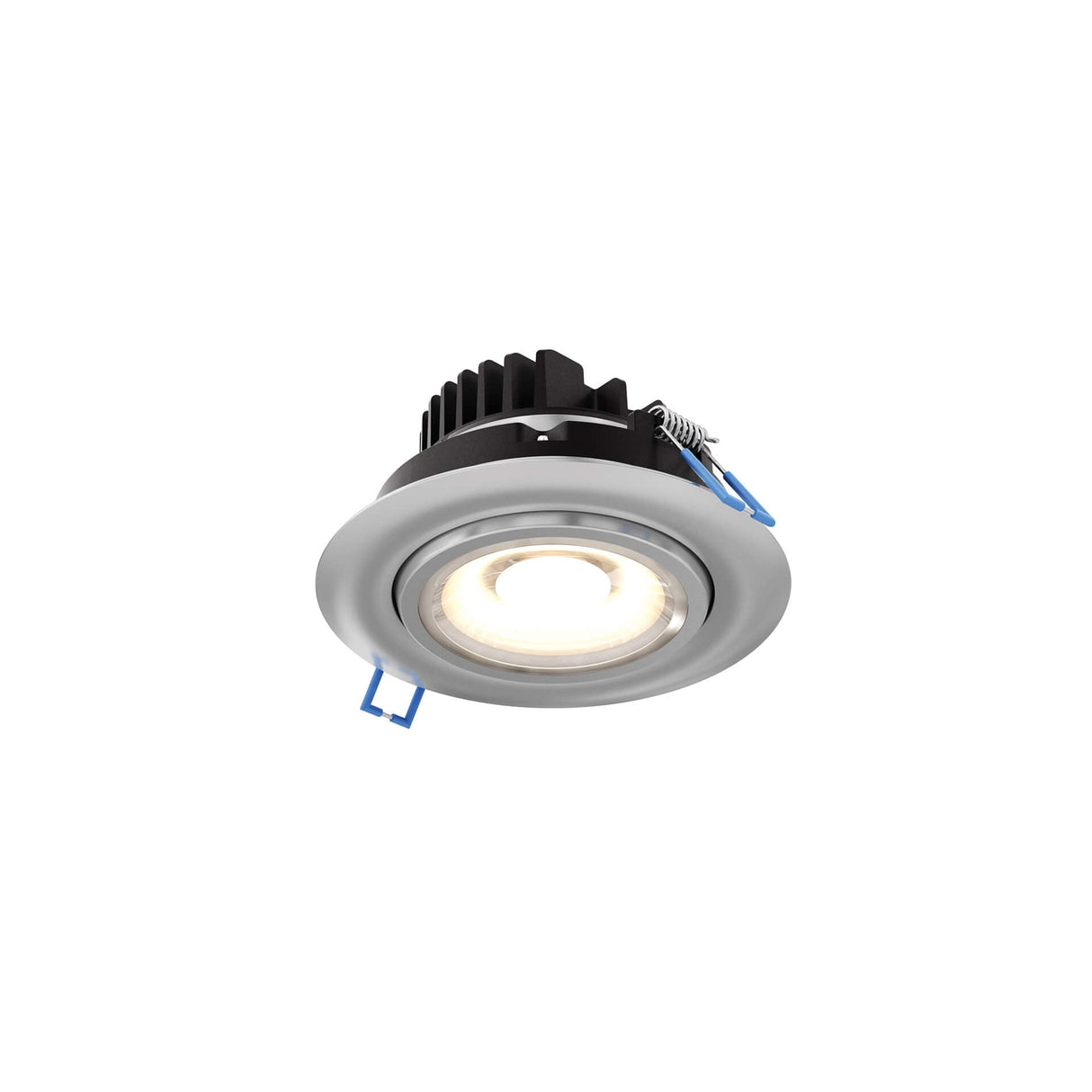 DALS GMB4-CC-SN Multi CCT Round gimbal recessed light