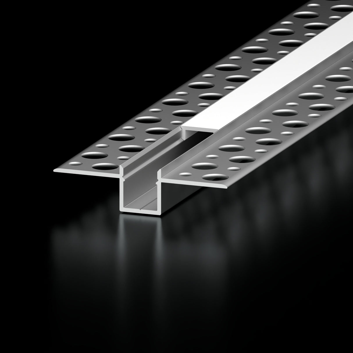 Diode Channel Bundle, 0.5 in. MUD-IN, Accessory Pack, 2 open end caps, 2 closed end caps