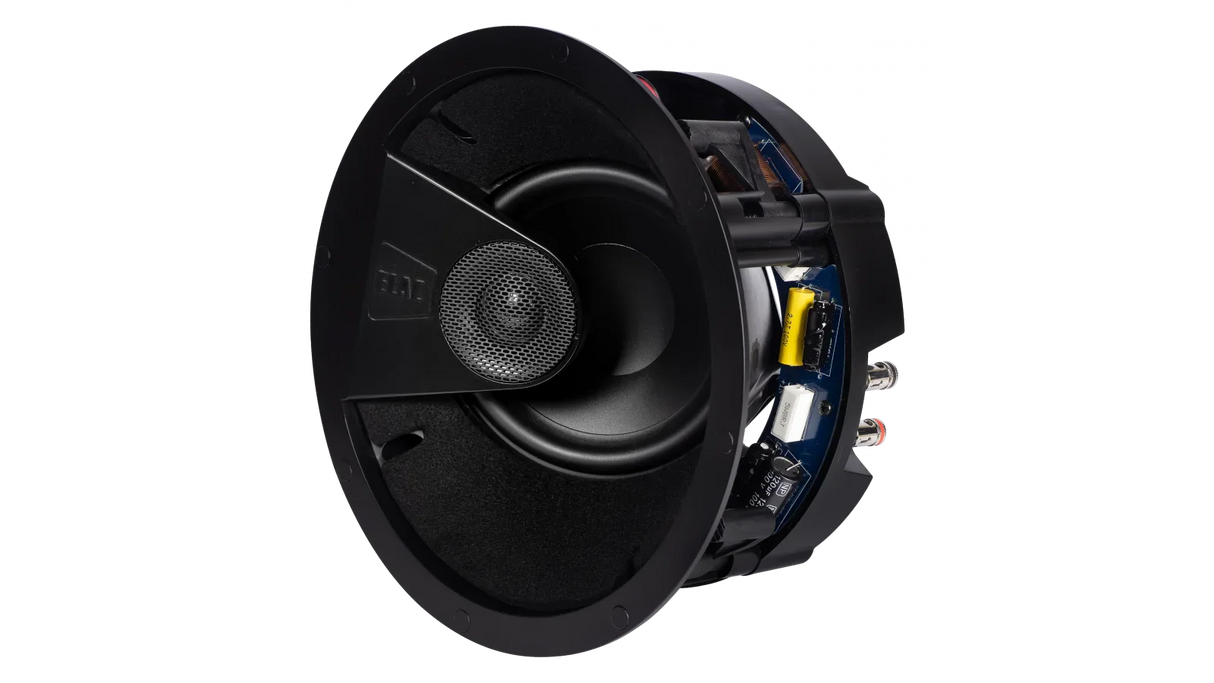 Elac Vertex I 6.5" Angled In-Ceiling Speaker - White, Each