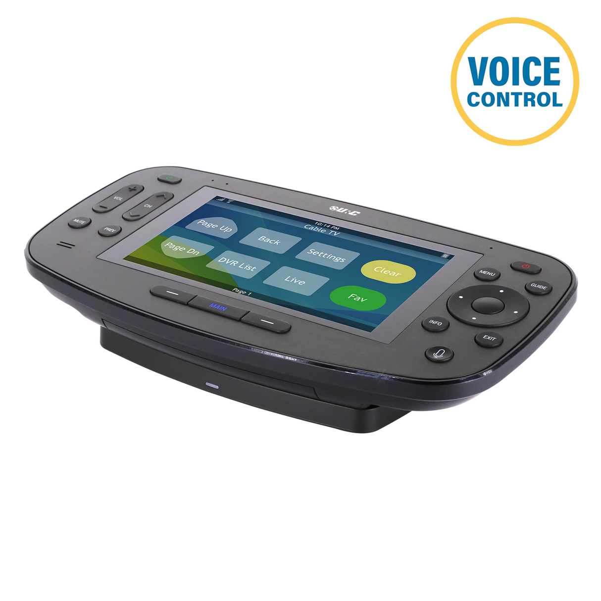 URC MX-4000 5" Touch Screen Controller with Hard Buttons and Voice Control