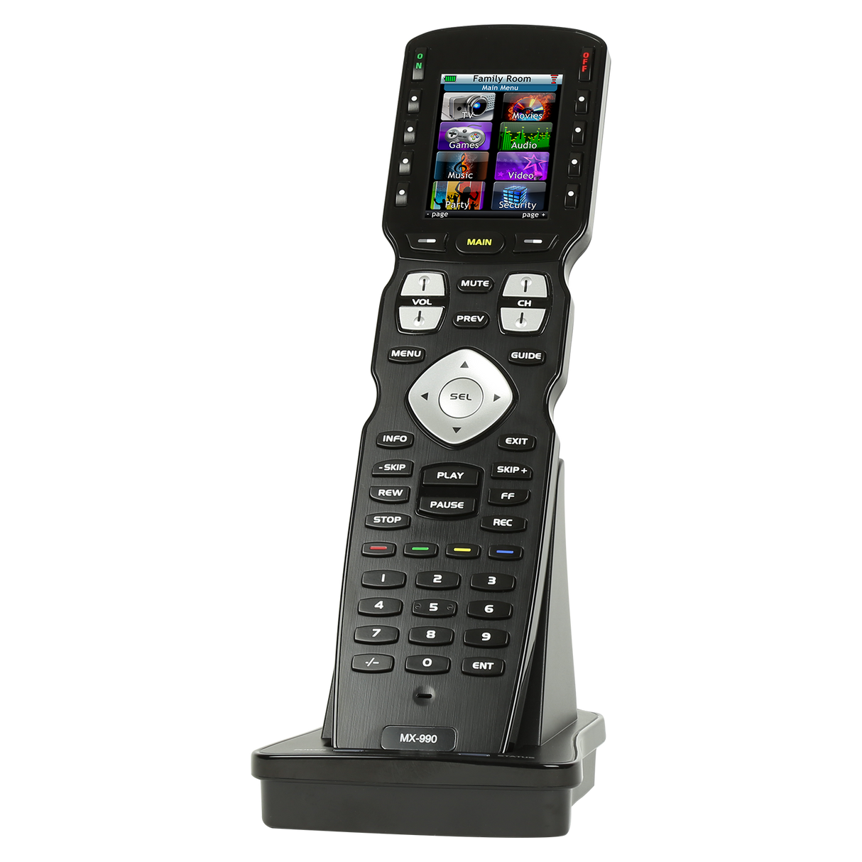 URC MX-990 Remote Control 2.4" Color LCD and speaker IR/RF Hard Buttons