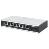 Intellinet 508261 8-Port Gigabit Ethernet PoE+ Industrial Switch with 2 SFP Ports