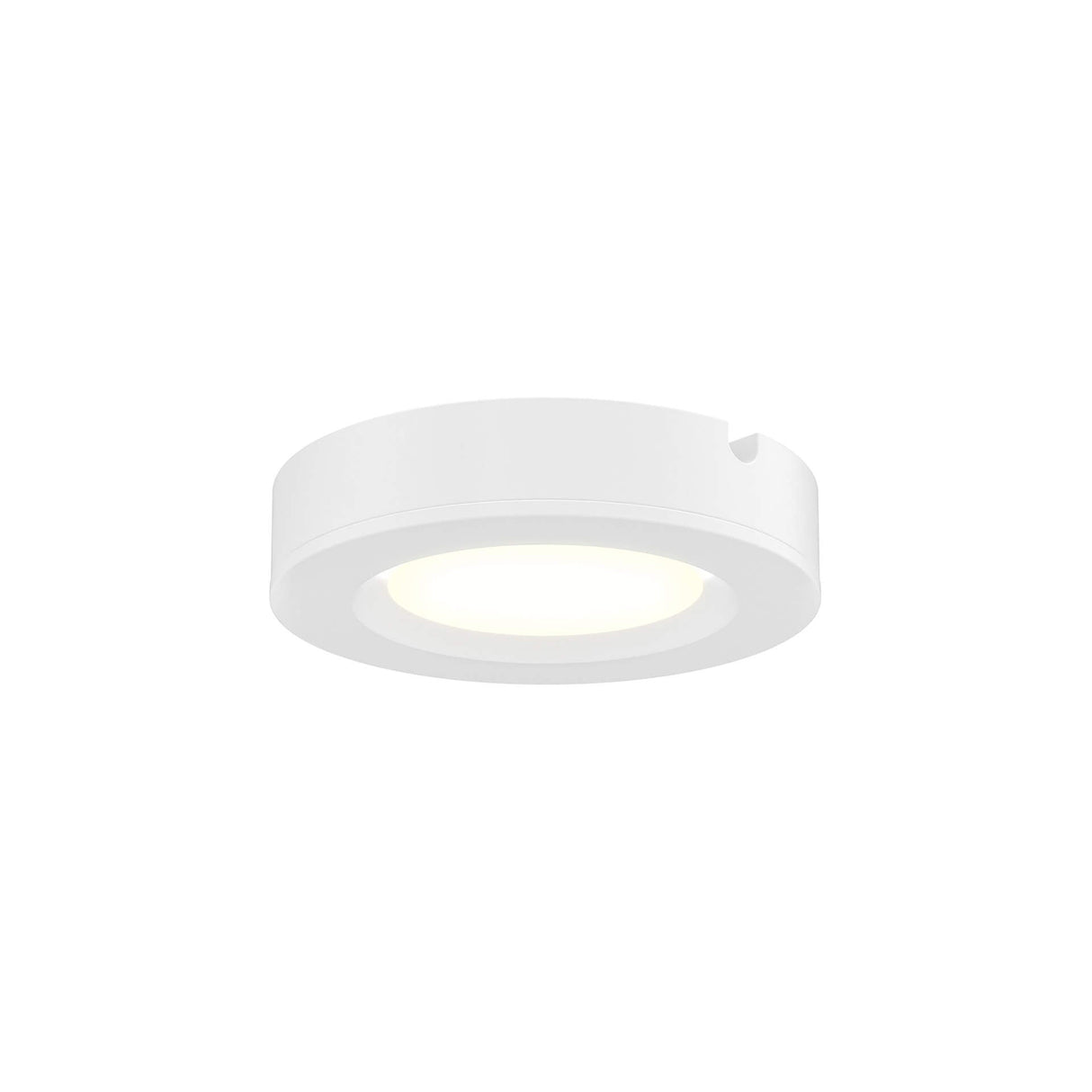 DALS LEDRDP18-WH 2-in-1 plastic puck light