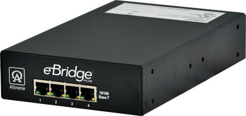 Altronix EBRIDGE400PCRM 4CH EOC RCVR PASS POE+ 100MBPS