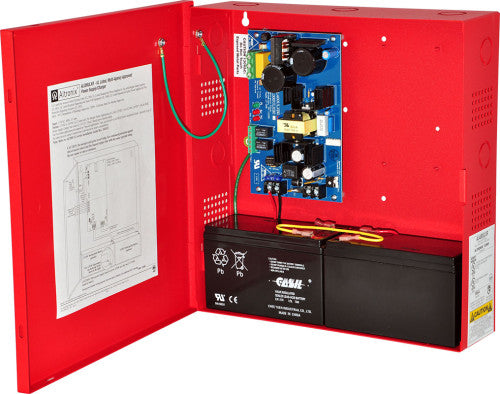 Altronix AL300ULXR 12/24 VDC UL LSTD P/S RED CABT