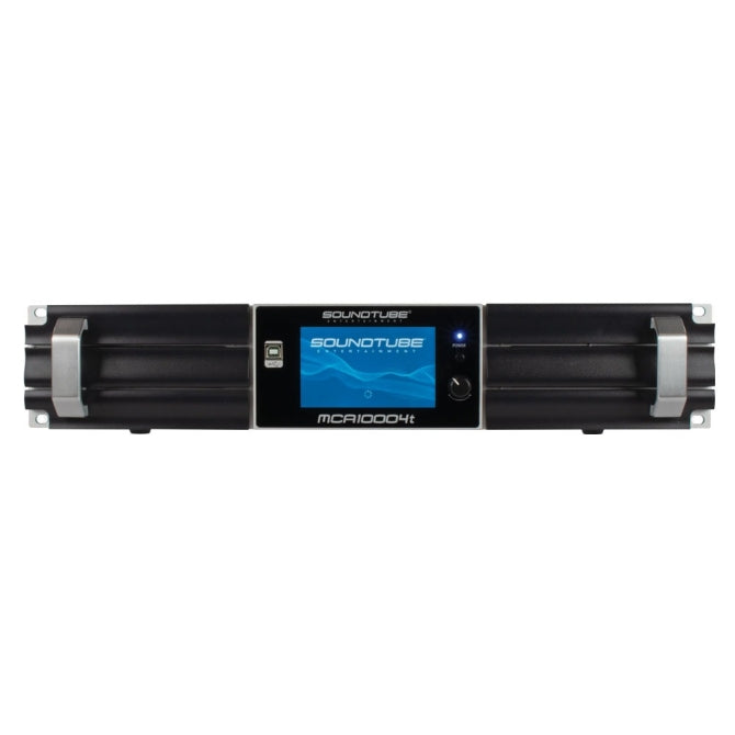 SoundTube MCA10004T  4 x 1000W Dante enabled DSP Amp
