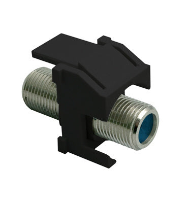 On-Q WP3481BK KEY: STANDARD F-CONNECTOR BK (M20)