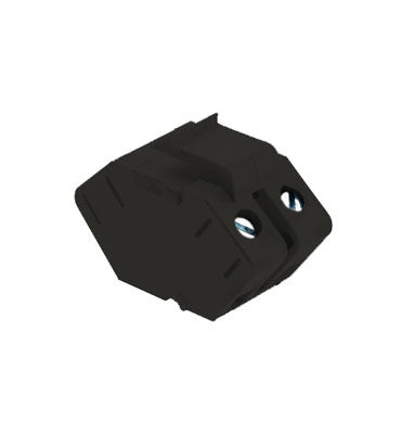 On-Q WP3456BK KEY: SGL SPEAKER OUTLET INSERT BK (M20)