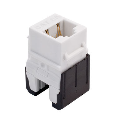 On-Q WP346AWH KEY: CAT6A QC RJ45 KYSTNE CON WH(M10)