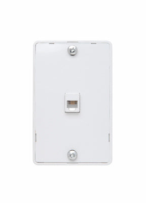 On-Q WMTE14W TELE OUTLET 4-WIRE WALL MOUNT