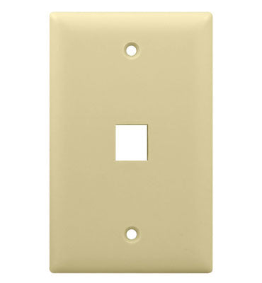 On-Q WP3401LA 1G WALL PLATE 1 PORT LA (M10)