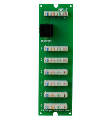 On-Q TM0106 1X6 TELEPHONE BOARD