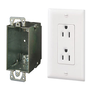 On-Q 36456902V1 DUPLEX OUTLET PWR KIT SURGE PRTCTD