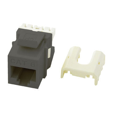 On-Q WP3476GY KEY: CAT 6 QC A/B KEYSTONE CON GRY (M10)