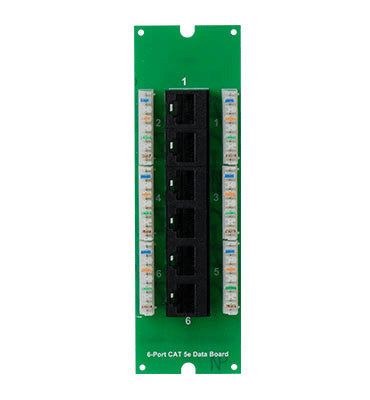 On-Q AC0506 6PORT CAT5E DATA BOARD FOR MDU ENCLOSURE