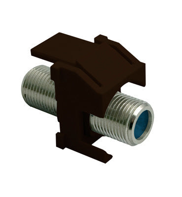 On-Q WP3481BR KEY: STANDARD F-CONNNECTOR BR (M20)