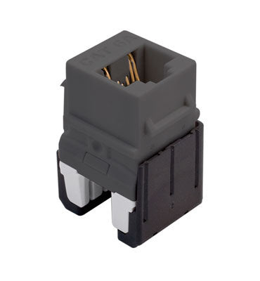On-Q WP346AGY KEY: CAT6A QC RJ45 KYSTNE CON GRY(M10)