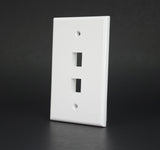 Vertical Cable Mid-size Wall Plates – 304-M27 Series