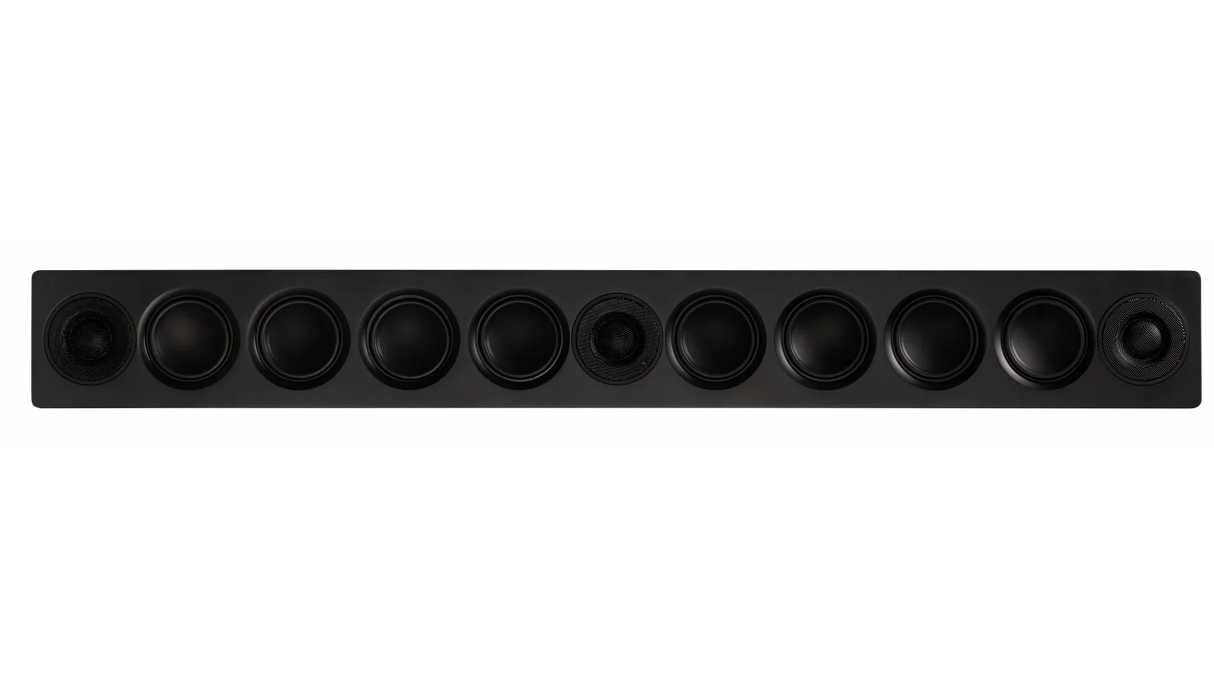 Elac Muro Small 3-Channel Passive Soundbar - Black, Each