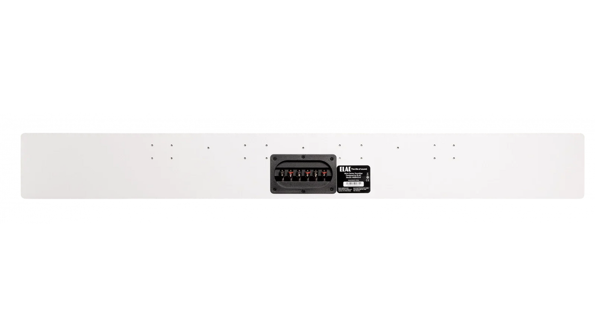 Elac Muro Small 3-Channel Passive Soundbar - White, Each