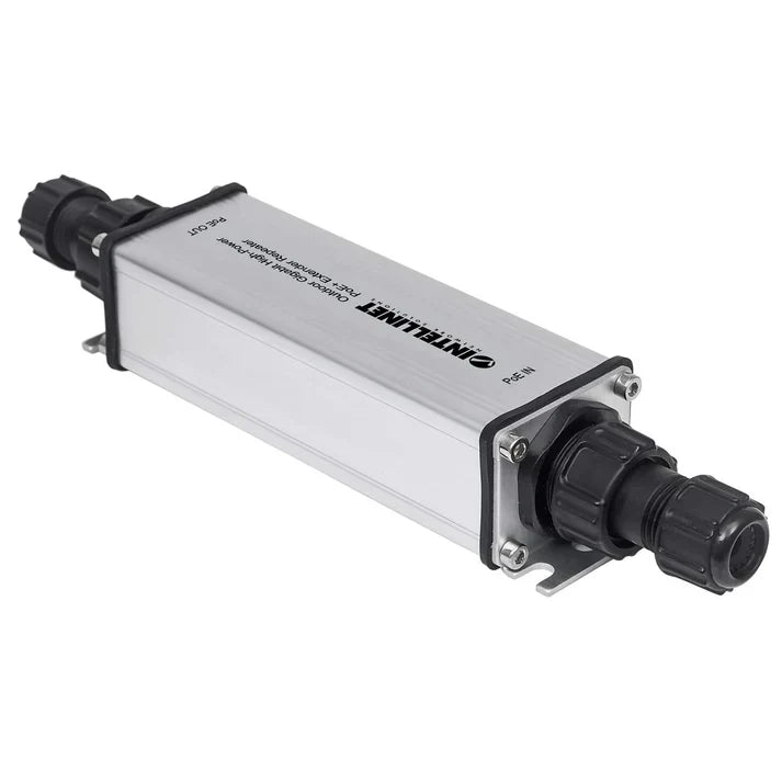 Intellinet 561211 Outdoor Gigabit High-Power PoE+ Extender Repeater