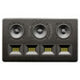 Earthquake OW-C5 ONWALL SPEAKER / 4 of 2" RIBBON TWEETERS & 3 of 5" MIDS; MAGNETIC GRILL-PER EACH