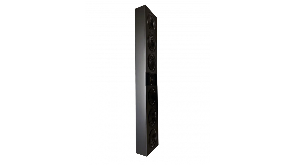 Elac Vertex III  JET 6.5" x 3 On-Wall Sealed Cabinet Speaker - Black, Each