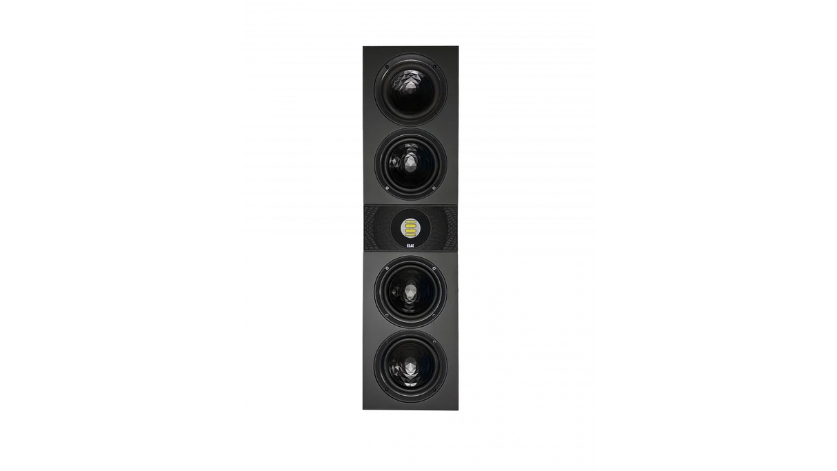 Elac Vertex III JET 6.5" x 2 On-Wall Sealed Cabinet Speaker - Black, Each