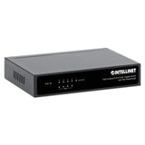 Intellinet 561082 PoE-Powered 5-Port Gigabit Switch with PoE Passthrough