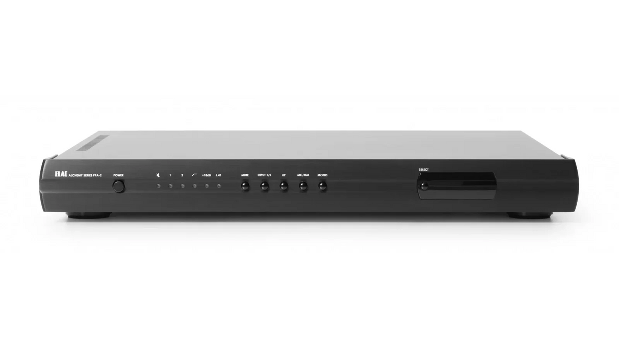 Elac Alchemy PPA-2 Phono Preamplifier - Black, Each