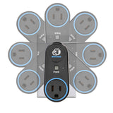 Big Dog Power PR-S1PI Wi-Fi Outlet