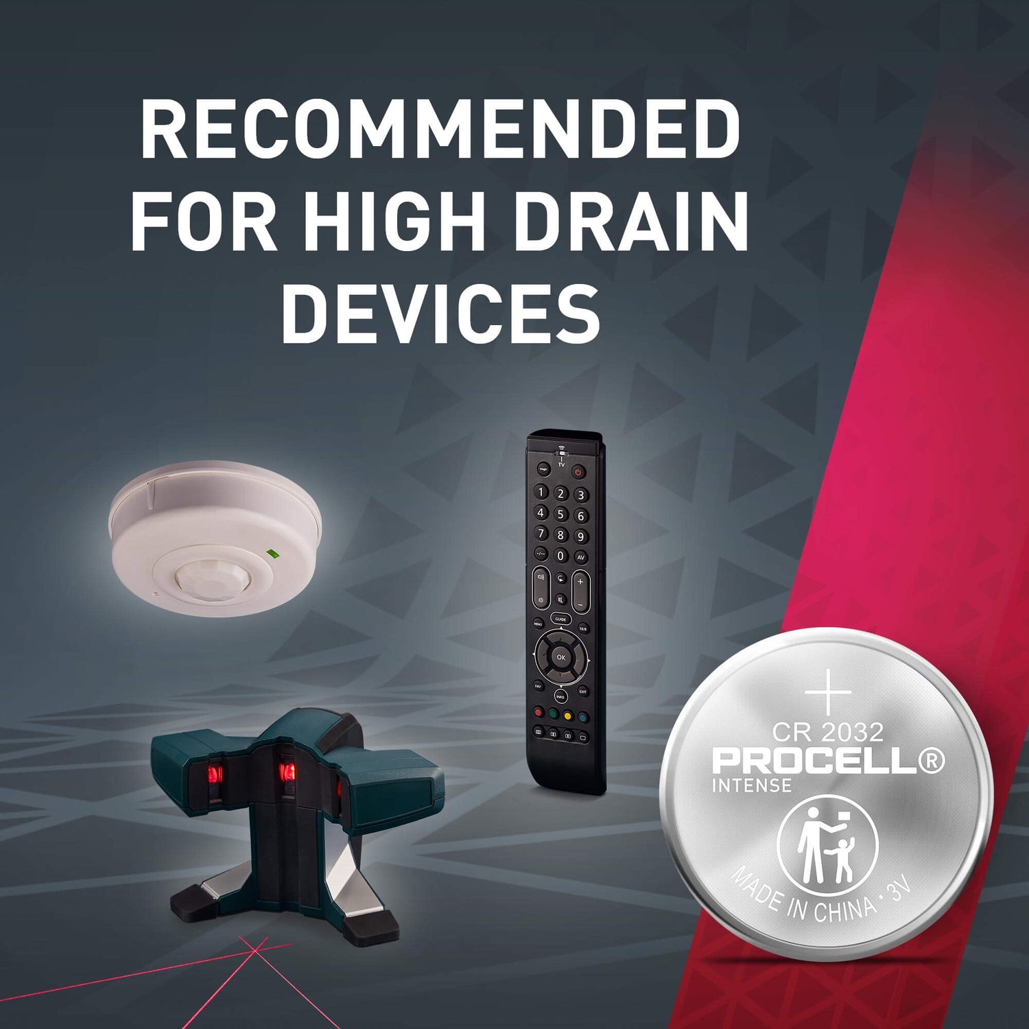 Procell Lithium Coin Intense 2032, 3V