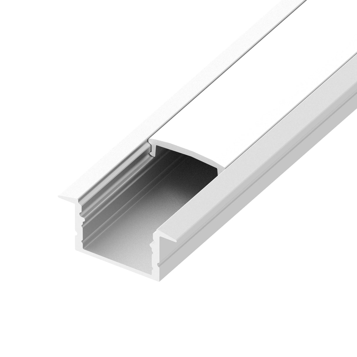 Diode Channel Bundle, RECESSED, Accessory Pack, 2 open end caps, 2 closed end caps, 4 mounting clips