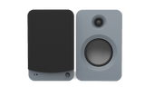 Kanto RENMG 200W Powered Bookshelf Speakers with HDMI ARC, USB-C, and Bluetooth 5.3 - Matte Grey, Pair