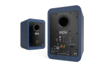 Kanto RENMU 200W Powered Bookshelf Speakers with HDMI ARC, USB-C, and Bluetooth 5.3 - Matte Blue, Pair