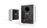 Kanto RENMW 200W Powered Bookshelf Speakers with HDMI ARC, USB-C, and Bluetooth 5.3 - Matte White, Pair