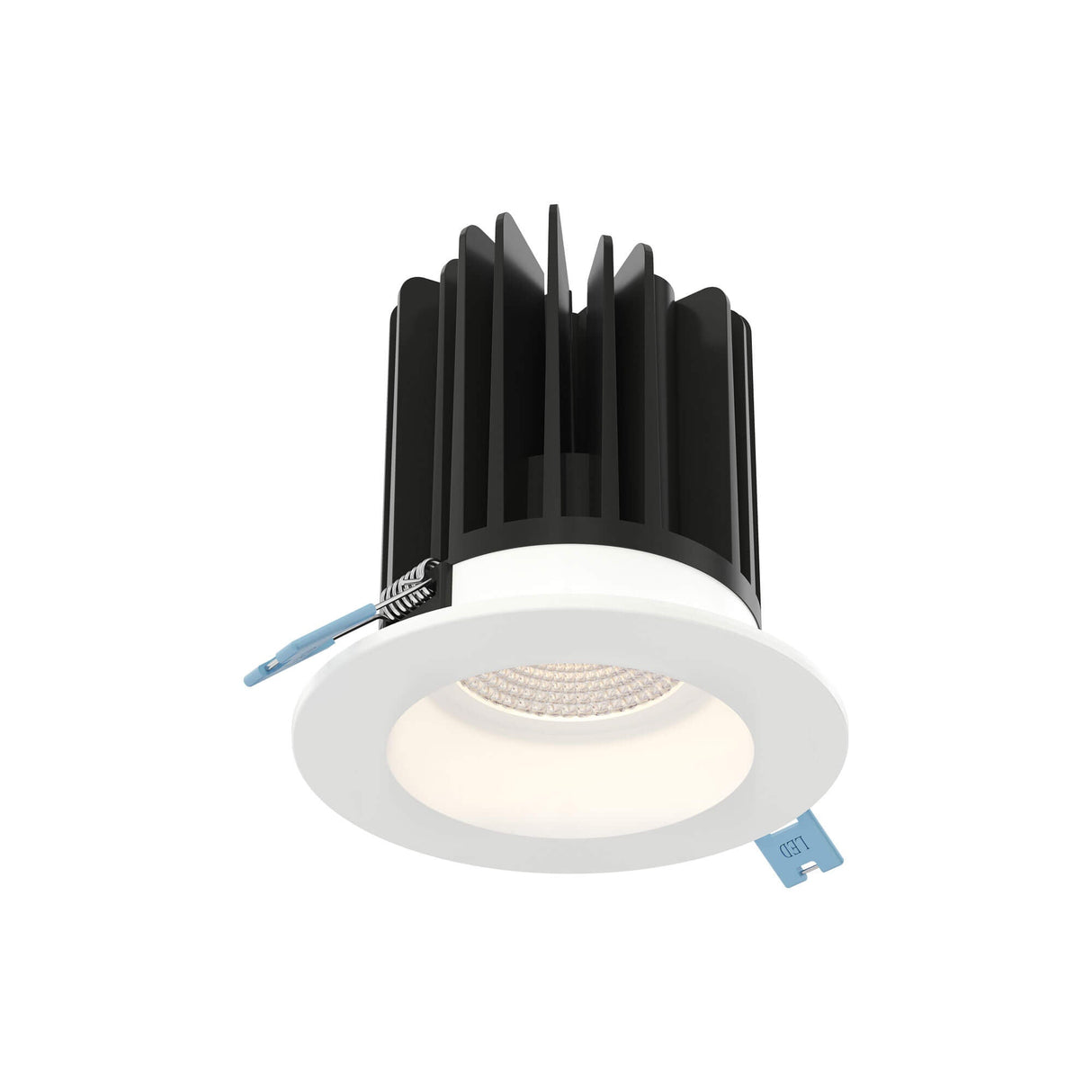 DALS 4" Round regressed recessed light - High Power - universal 120V-347V, 0-10V dimming RGR4HP-CC-V-WH