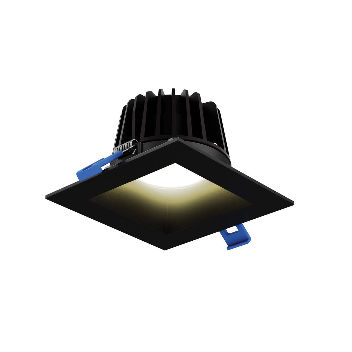 DALS 6″ Square regressed recessed light - universal 120V-347V, 0-10V dimming RGR6SQ-CC-V-BK