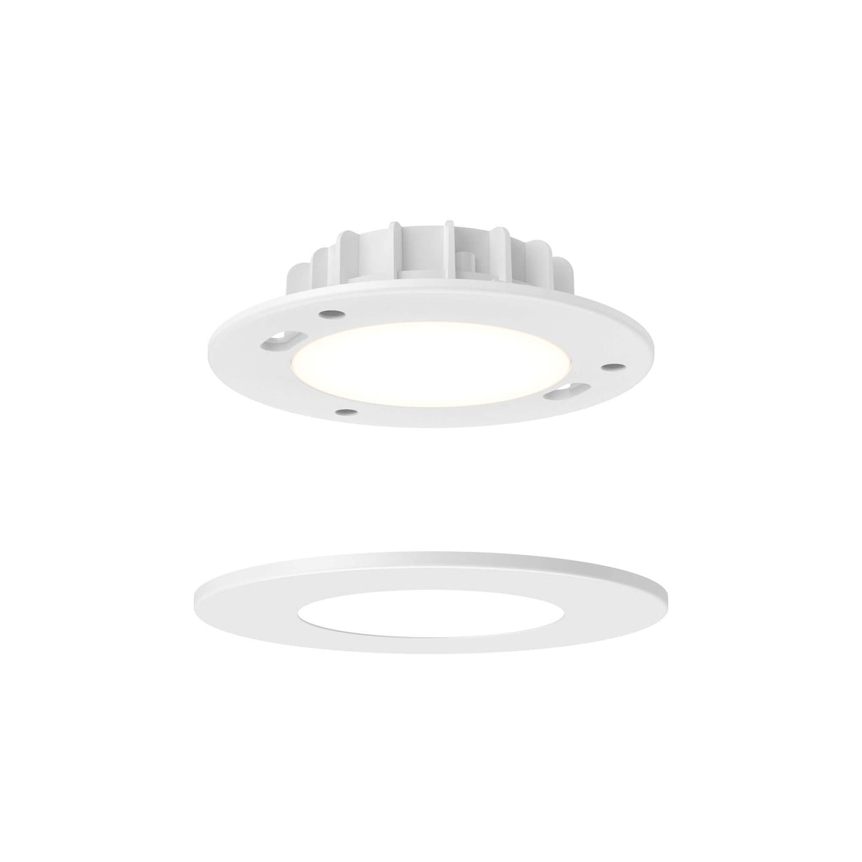 DALS 4" Recessed Retrofit LED Light, 5CCT RTJB4-CC-WH