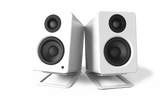 Kanto S2W Desktop Speaker Stands for Small Speakers - White